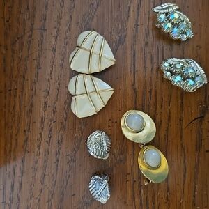 Vintage Clip On Earrings Bundle